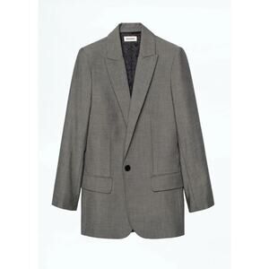 Zadig & Voltaire Viva Bis Love Oversized Jacket Blazer 38 / M